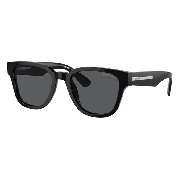 New PRADA Black Square SPR A04 16K-07T Sunglasses Women - Picture 1 of 6